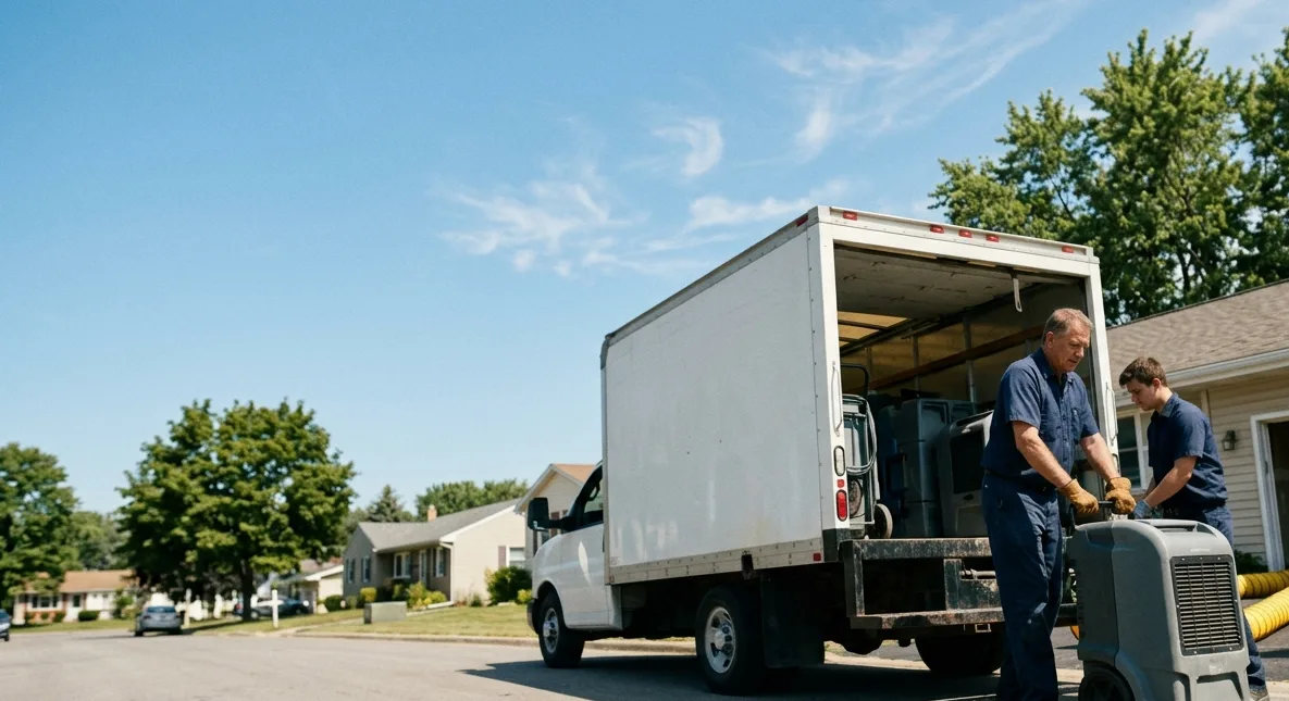 Water Damage Cleanup in Golconda, IL near me